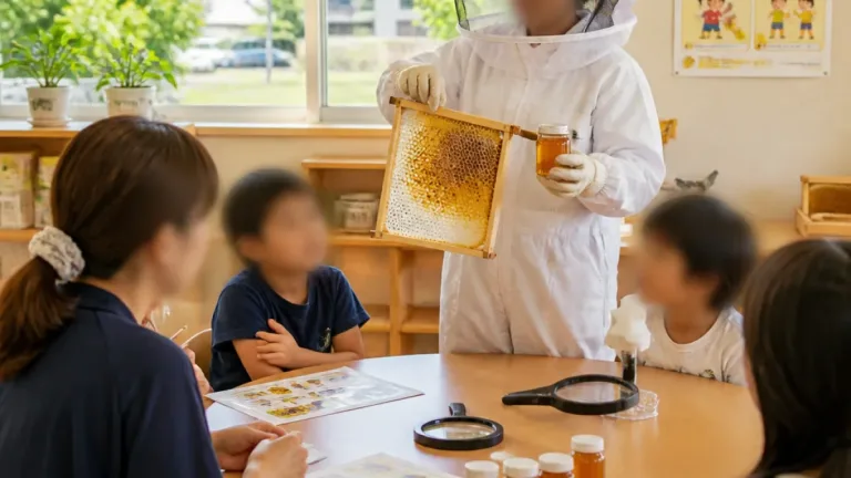 さいたまで幼児から大人まで参加 はちみつワークショップが開かれる