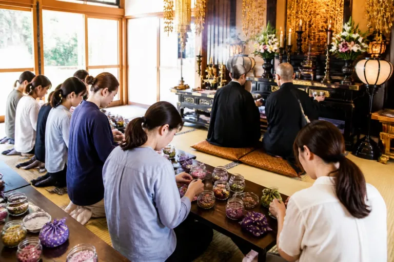 さいたまで開かれたお香講座 法光寺で住民交流と伝統継承
