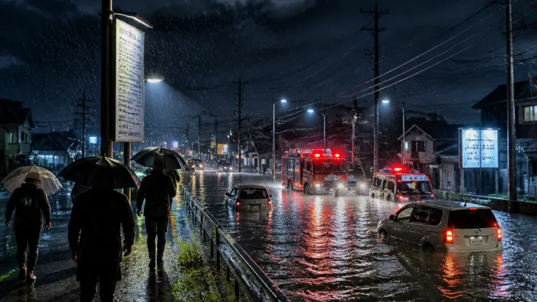 埼玉・南部に線状降水帯接近予測 警戒レベル3〜4が広域で継続