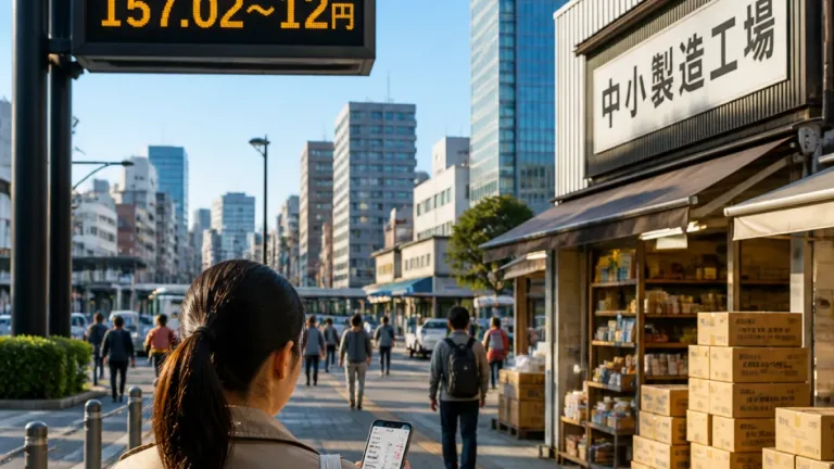 さいたま注目：円急上昇が家計・企業に及ぼす影響