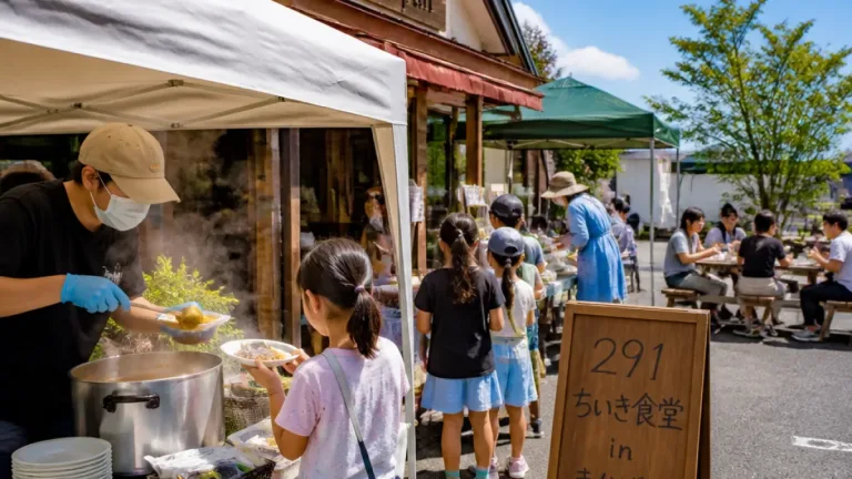 桜川のパン工房で地域食堂 親子に無料カレーと菓子