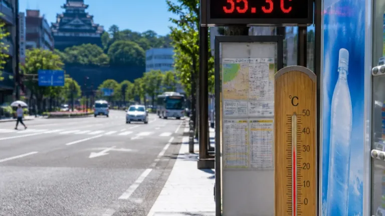 山陰で危険な暑さ 川本36.8℃ 松江も猛暑日