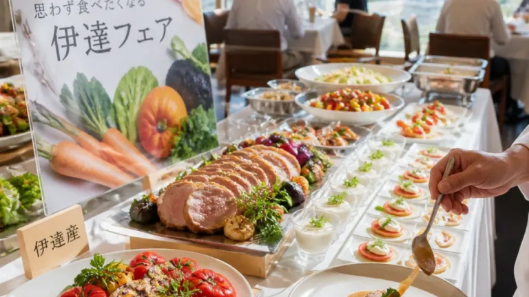 札幌のホテルで伊達産食材フェア、地元の味を発信