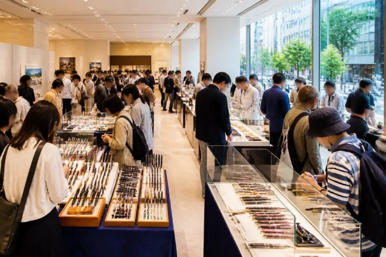 札幌・大丸藤井で文房具展示会に来場者 街のにぎわいに一役