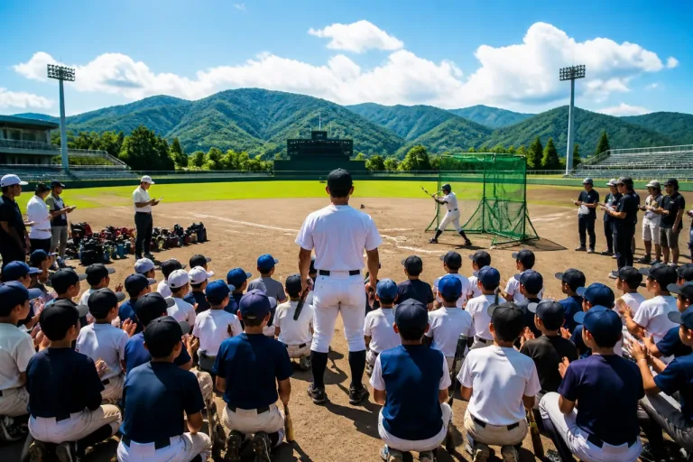 花巻出身の佐々木選手、地元小中生と交流し進路を語る