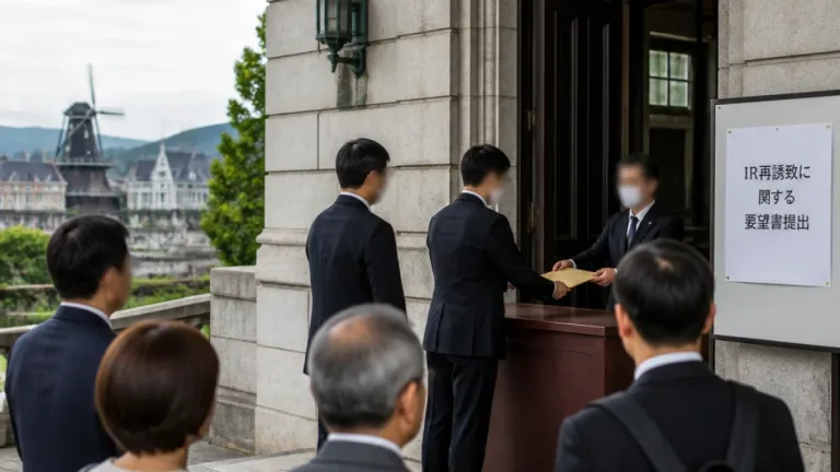 佐世保でＩＲ再誘致を要望 商議所がハウステンボス活用を提案