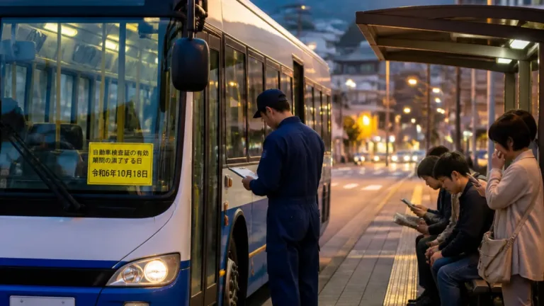 佐世保で路線バスが車検切れで６日間運行 安全管理の抜け穴露呈