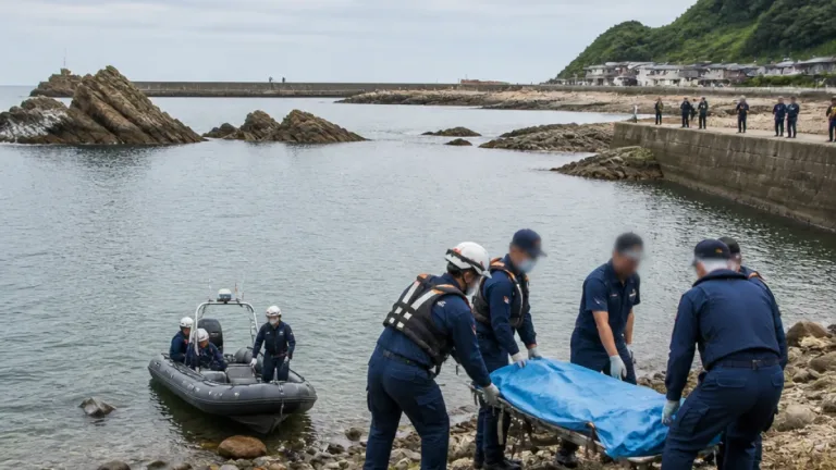 鼠ヶ関の海岸でサザエ採りの男性が死亡 海保が詳しい状況を調査