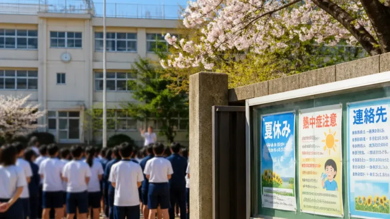 多くの小中学校が１８日から夏季休業に入る
