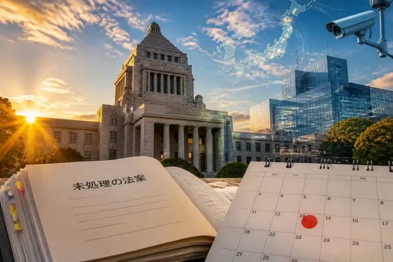 特別国会の会期末と国家情報機関発足が示す政治日程の転換点