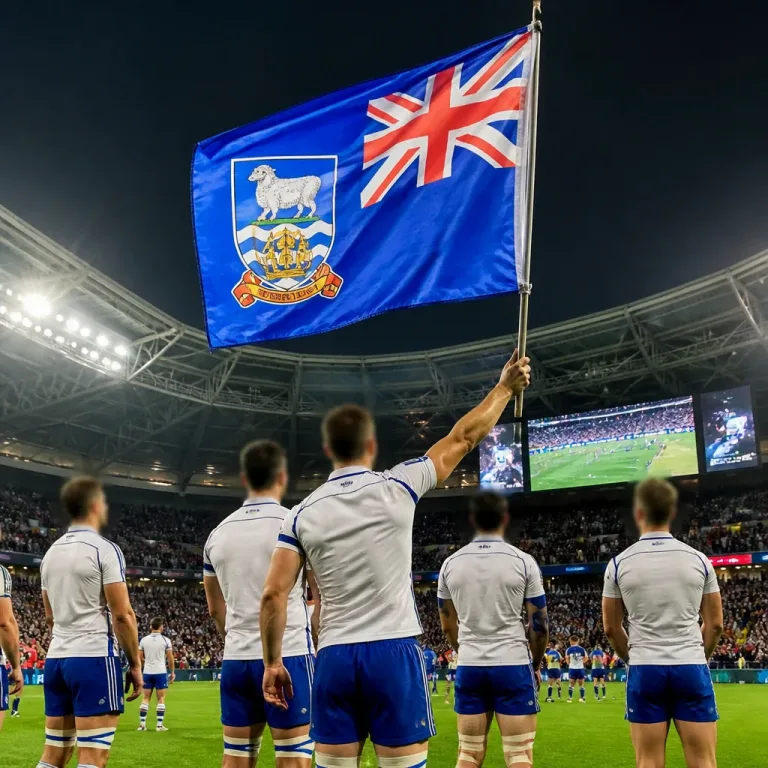 W杯準決勝でアルゼンチン選手がフォークランドの旗を掲げ波紋