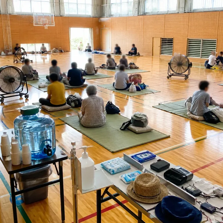 真夏の避難生活で気をつけるべきポイントと日常の備え