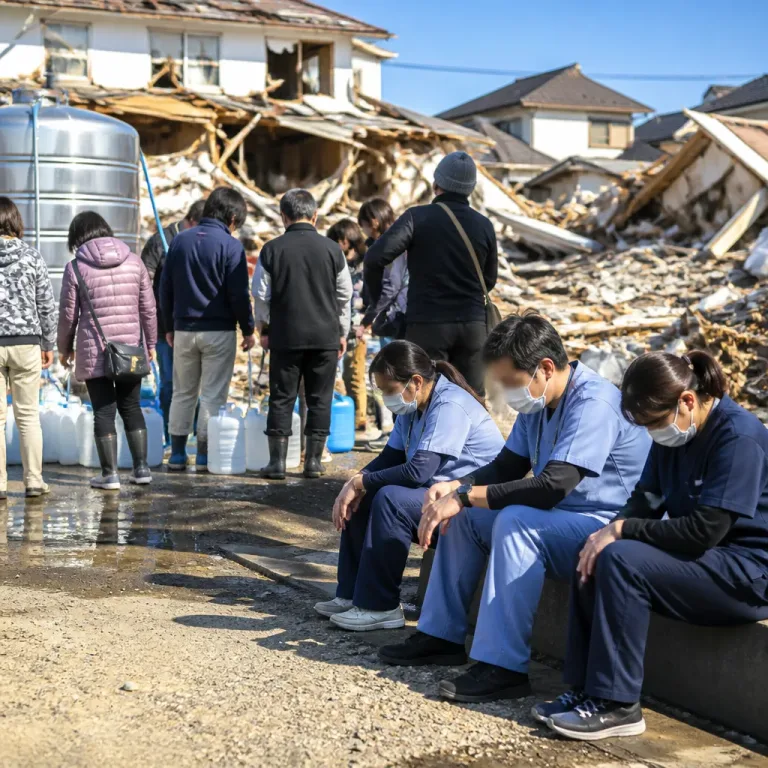 八代被災地で生活用水不足と医療職員の疲弊が深刻化