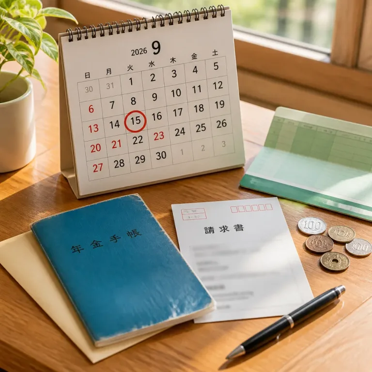 年金生活者支援給付金、2026年度改定と9月の請求書発送へ