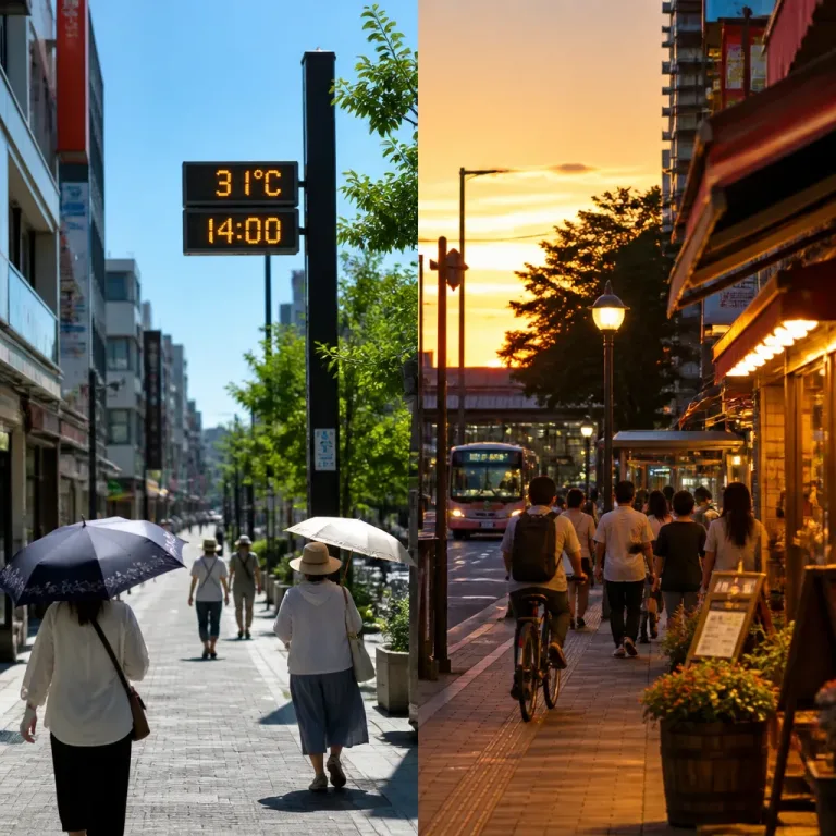 猛暑で外出は“前倒し”と“夕方シフト” 曜日・地域で異なる行動変容