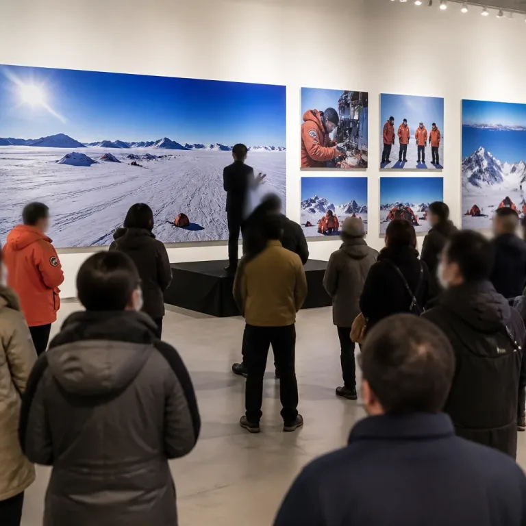 観測隊と写真が伝える南極の日常：都内でギャラリートーク開催