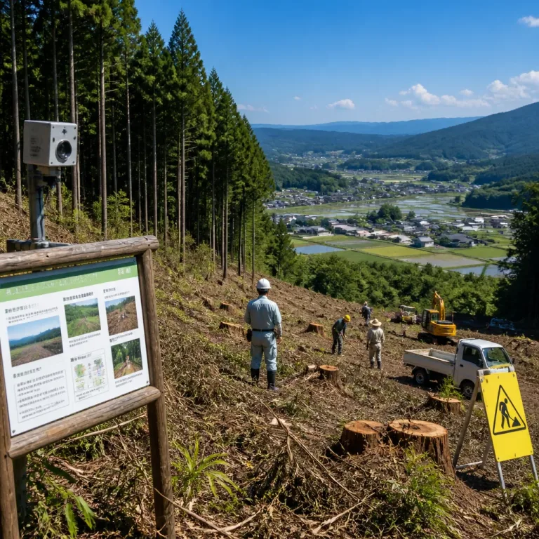 クマと人の生活圏を分ける緩衝帯、民間力で整備へ
