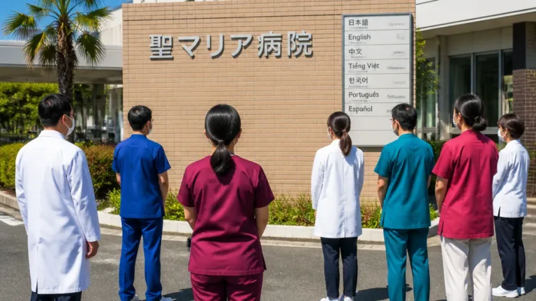 聖マリア病院で７カ国の医療者が研修
