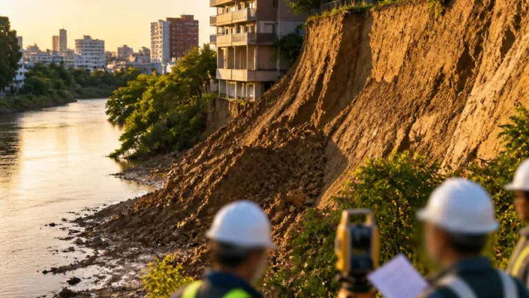 仙台・広瀬川沿い崖崩落、マンション直下で所有管理の課題
