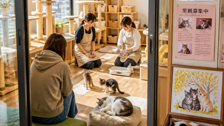 仙台・一番町に保護猫カフェ「フルキャット」開業 譲渡や相談の拠点に