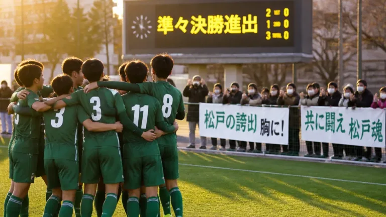 松戸の専大松戸、高校選手権千葉予選で準々決勝進出