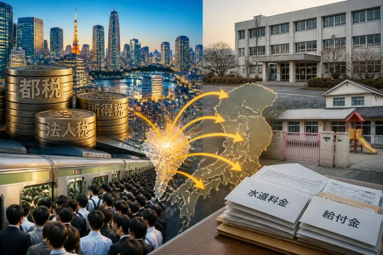 東京一極集中が浮き彫りにする行政サービス格差の現実