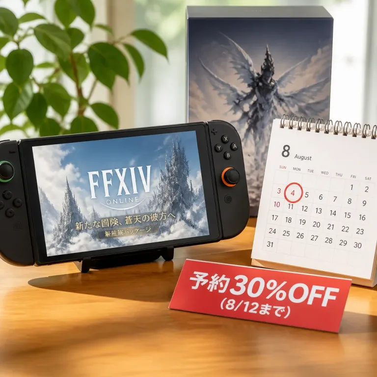 『FFXIV』スイッチ2版、8月4日にサービス開始へ 大型拡張と連動する新要素も発表