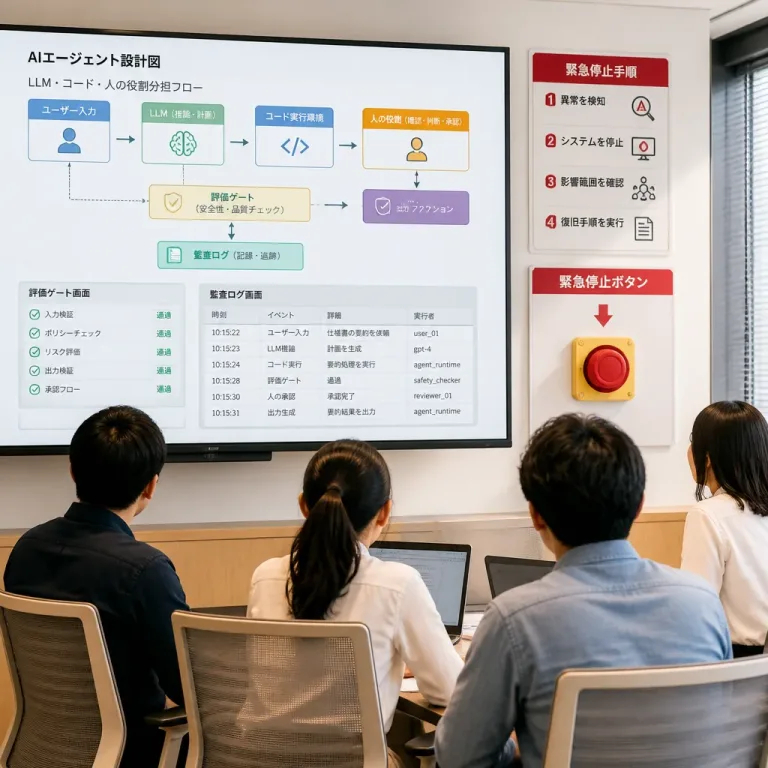 PoCに終わらせないAIエージェント運用の設計と実装を支援