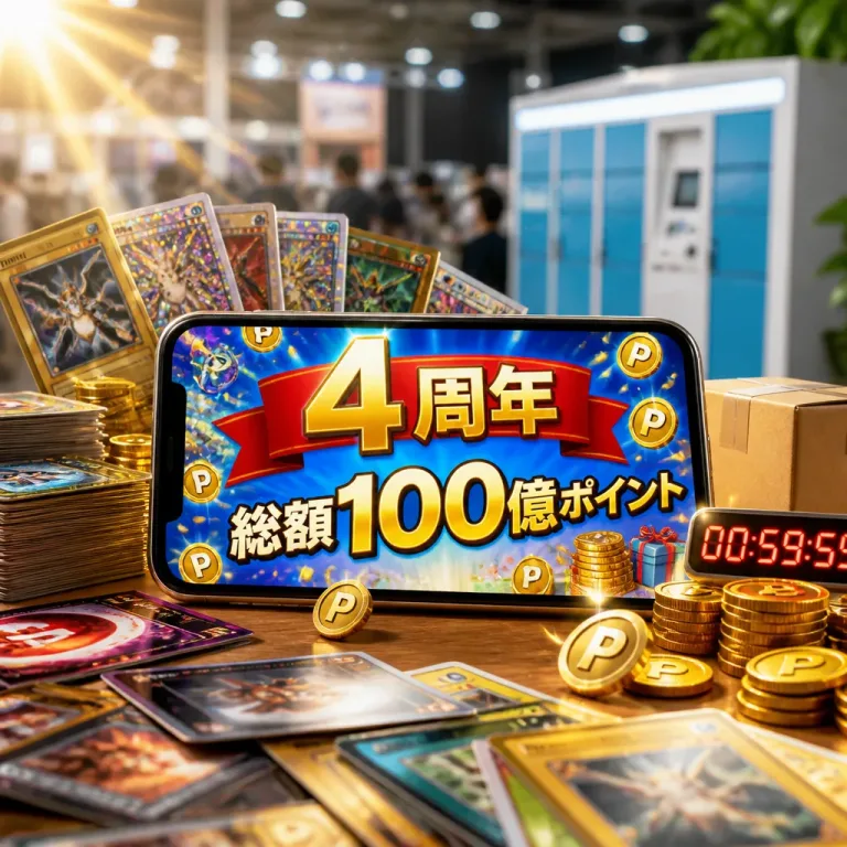 オンラインオリパ「クローブオリパ」4周年、総額100億円ポイント還元祭開幕