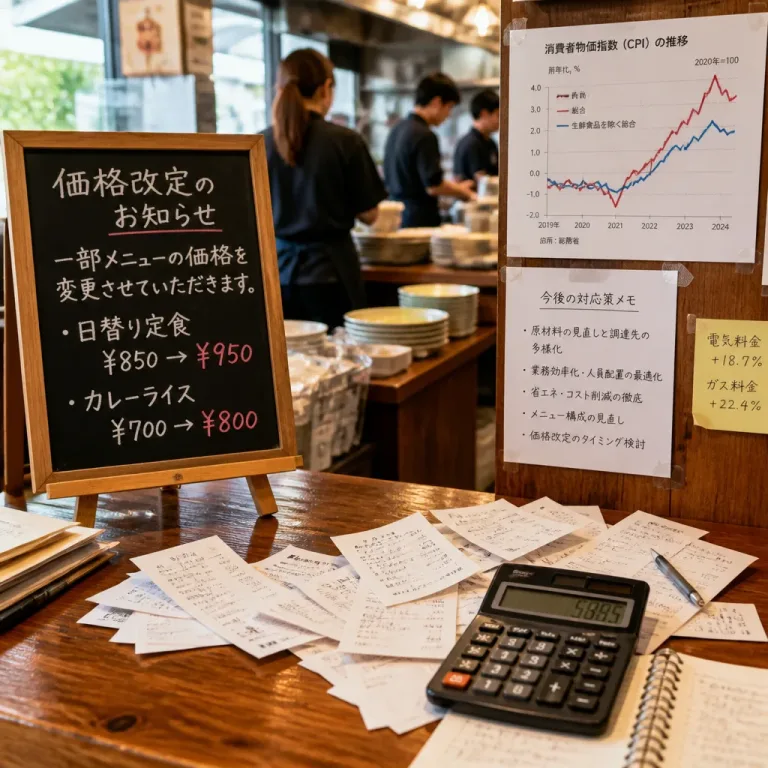 物価上昇と賃金停滞、サービス業の限界が示す先行き