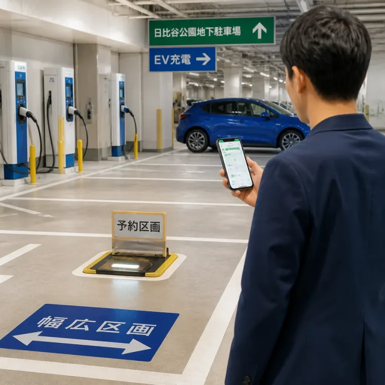 NEXCO東日本とVEEMO、日比谷で駐車スペース予約の実証開始