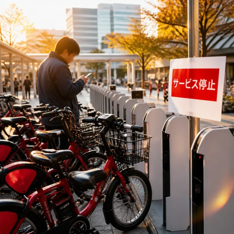 ドコモ・バイクシェア、全国でサービス停止 影響と対応を整理
