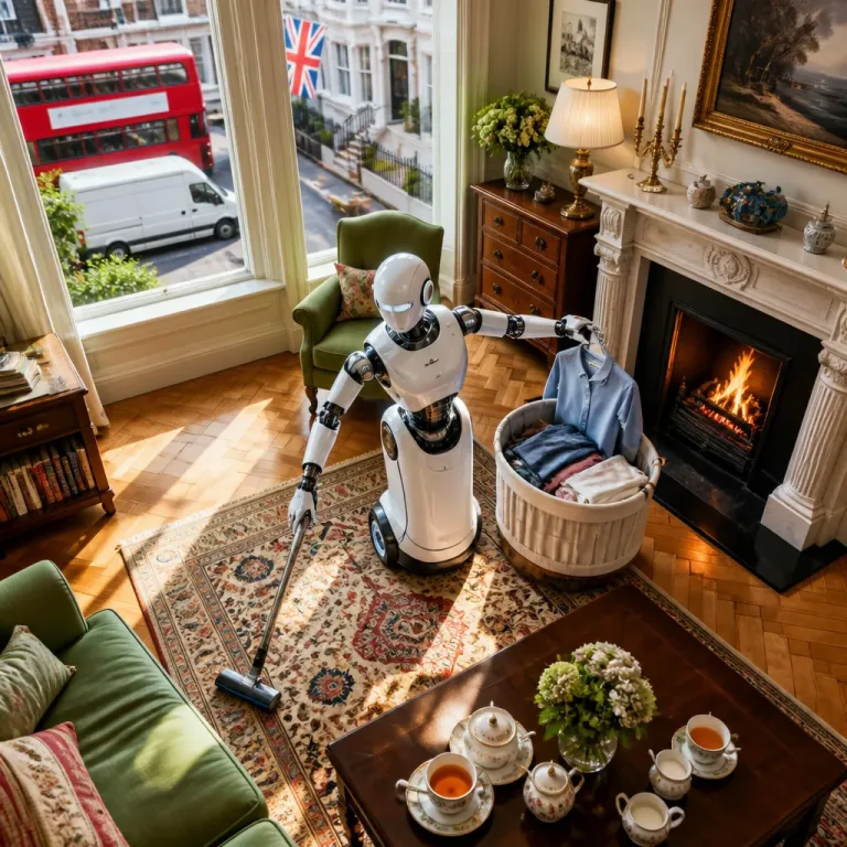 中国製の家事ロボットが英国内で実稼働へ──サービスと雇用に及ぼす含意