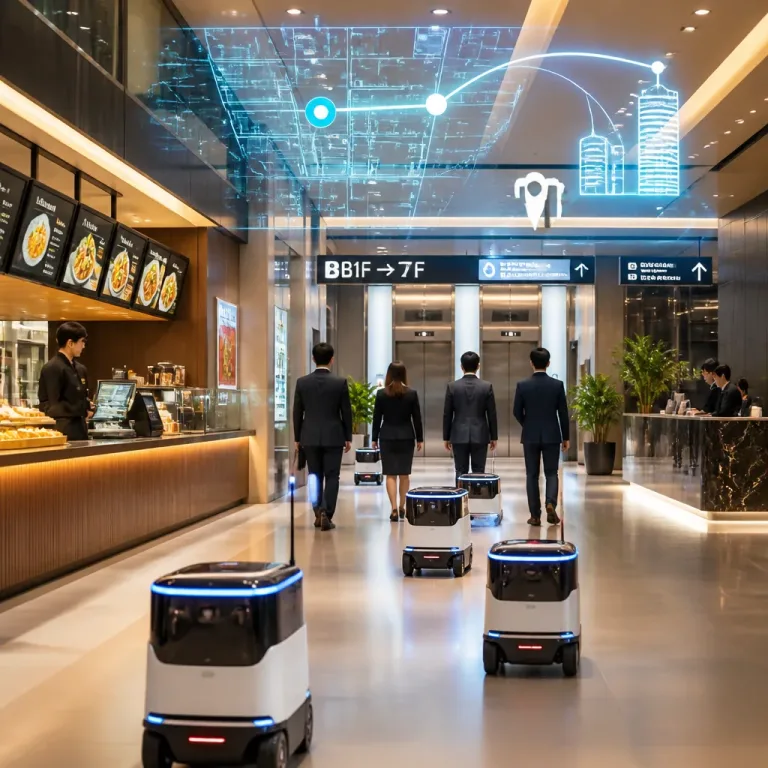 東京ミッドタウン八重洲で館内ロボット配送が本格始動