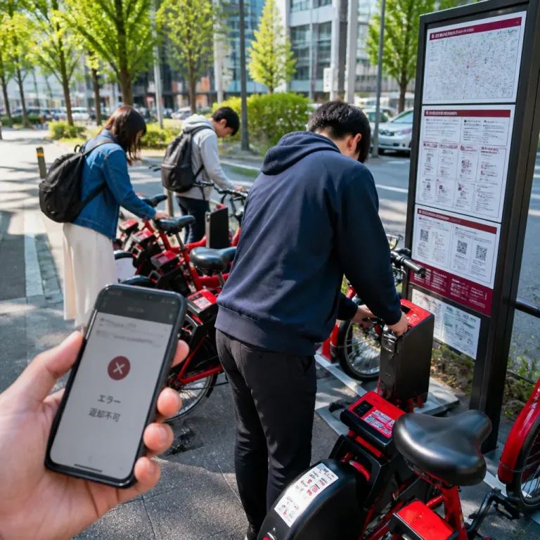 ドコモ・バイクシェアが全国で一時停止 返却・料金対応の手順を整理