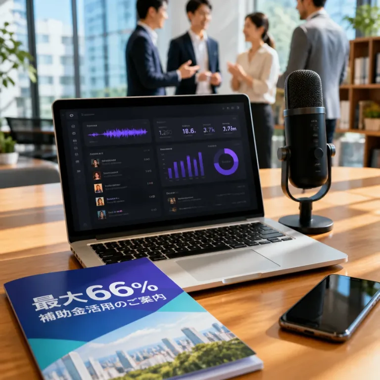 法人向け音声サービスが補助対象に 中小企業の導入負担を大幅軽減