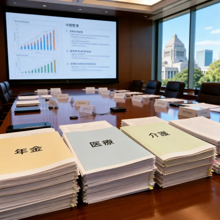 社会保障国民会議、まず中間まとめを本会合で示す方針