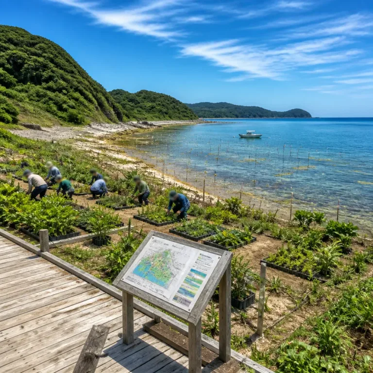 チャム島、森林と海を結ぶ持続管理計画を承認