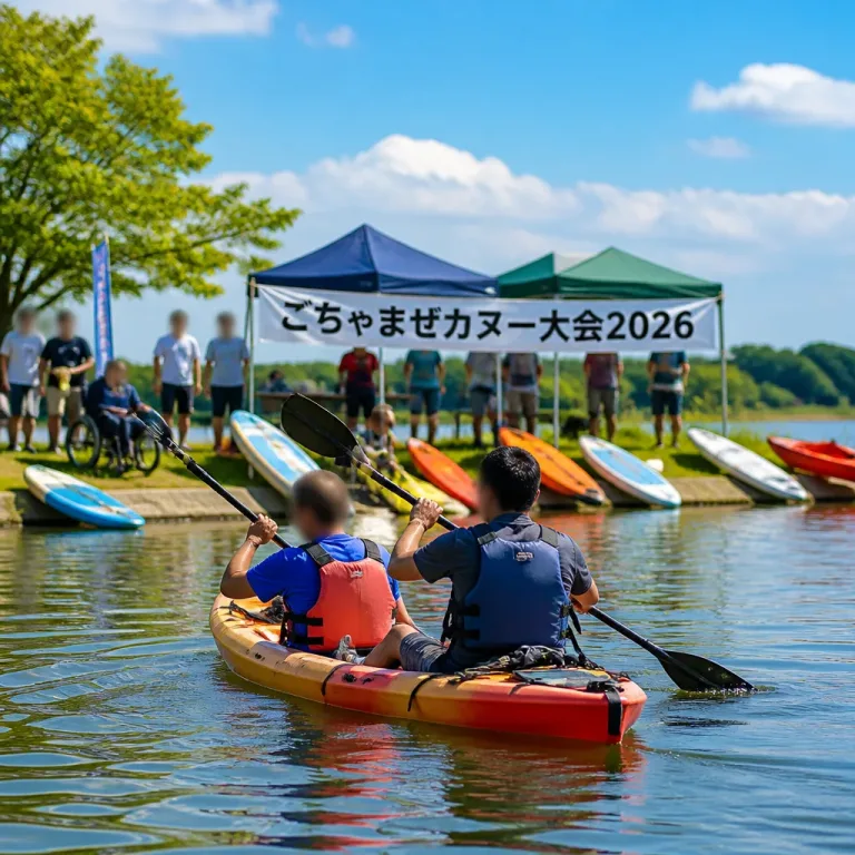 印旛沼で育む“ごちゃまぜ”の共生 パラカヌー大会がめざす場づくり