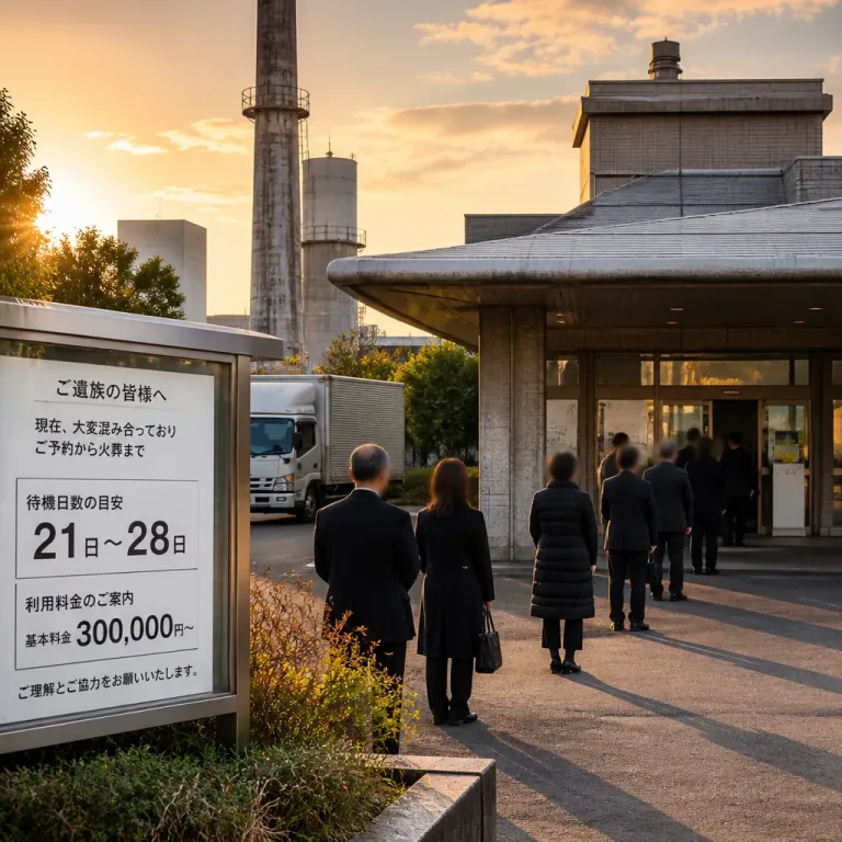 増える死者数が露呈させた火葬場不足と費用負担の現実