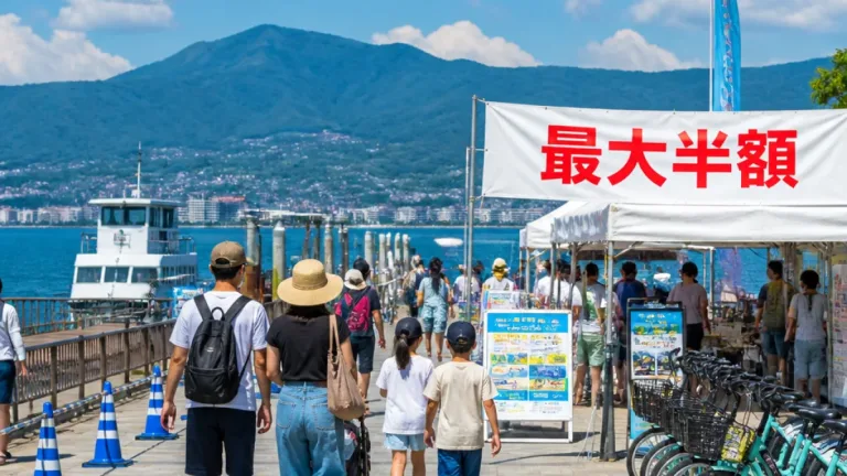 体験型割引「シガリズム」で夏休みの観光需要回復狙う