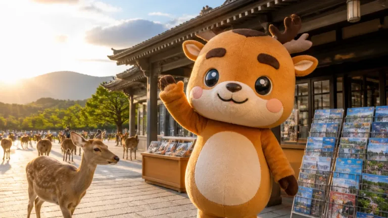 奈良の魅力を伝える「しかまろくん」 地元発信の温かな存在感