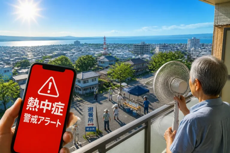 県内に熱中症警戒アラート 高温に伴う具体的対策を呼び掛け