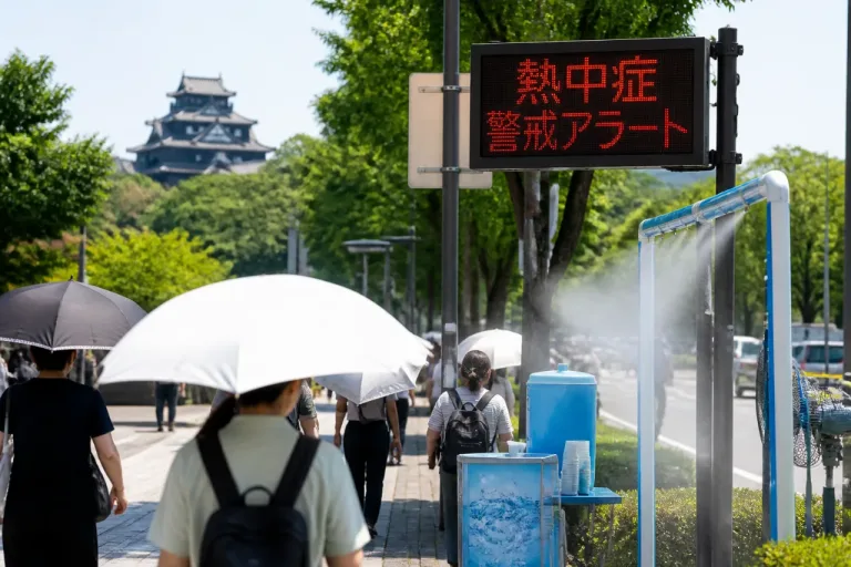 島根県に本州初の熱中症警戒アラート発令