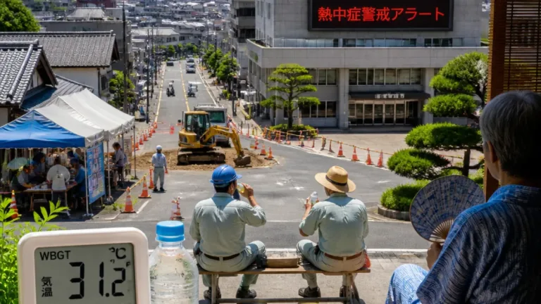 島根県に熱中症警戒アラート発表 屋外行動と高齢者に厳重注意