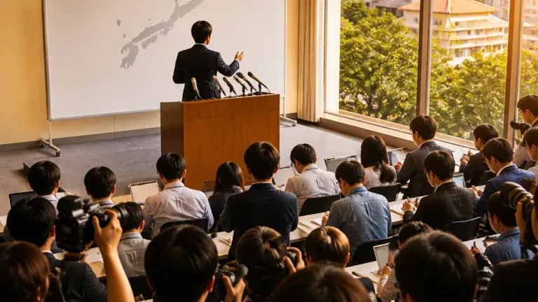 下地幹郎氏が無所属で知事選立候補を表明 8月告示、9月投開票へ