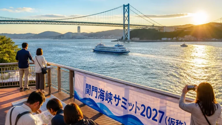 下関と北九州、関門海峡の魅力発信へサミット合意