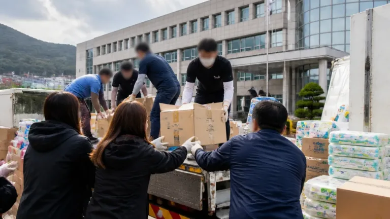 下関市、熊本地震被災地へレトルト食品や紙おむつを送付