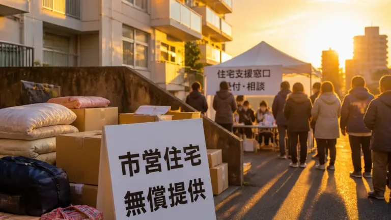 下関市、熊本地震被災者に市営住宅を無償提供