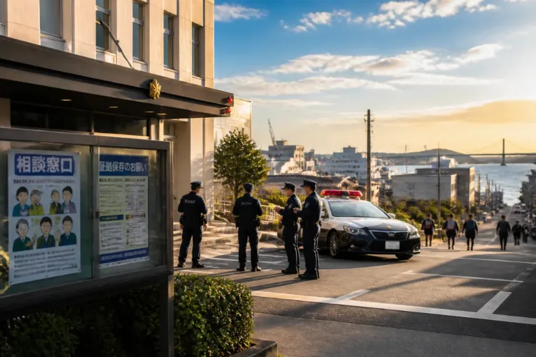 下関でストーカー規制法違反容疑の逮捕 市民への注意と対策を要請